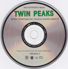 Carica l'immagine nel visualizzatore di Gallery, Angelo Badalamenti : Music From Twin Peaks (CD, Album)