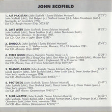 Carica l'immagine nel visualizzatore di Gallery, John Scofield : John Scofield (CD, Comp)