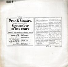 Carica l'immagine nel visualizzatore di Gallery, Frank Sinatra : September Of My Years (LP, Album)