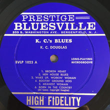 Carica l'immagine nel visualizzatore di Gallery, K.C. Douglas : K.C.'s Blues (LP, Album, Mono)