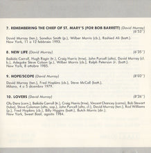 Carica l'immagine nel visualizzatore di Gallery, David Murray : David Murray (CD, Comp)