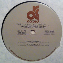 Carica l'immagine nel visualizzatore di Gallery, Wes Montgomery : The Classic Sound Of... (LP, Album)