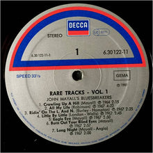 Carica l'immagine nel visualizzatore di Gallery, John Mayall & The Bluesbreakers : Rare Tracks Vol. 1 (LP, Comp)