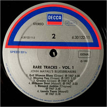 Carica l'immagine nel visualizzatore di Gallery, John Mayall & The Bluesbreakers : Rare Tracks Vol. 1 (LP, Comp)