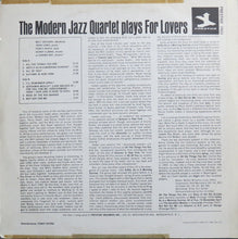 Carica l'immagine nel visualizzatore di Gallery, The Modern Jazz Quartet : Play For Lovers (LP, Comp, RE)
