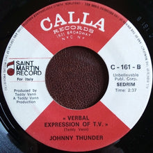 Carica l'immagine nel visualizzatore di Gallery, Johnny Thunder : I'm Alive (7", Single)