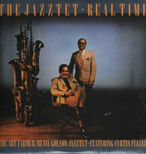 Carica l'immagine nel visualizzatore di Gallery, The Jazztet Featuring Curtis Fuller : The Jazztet - Real Time (LP, Album)