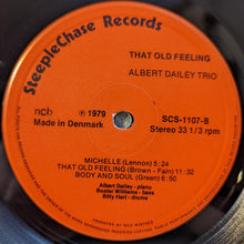 Carica l'immagine nel visualizzatore di Gallery, Albert Dailey Trio : That Old Feeling (LP, Album)
