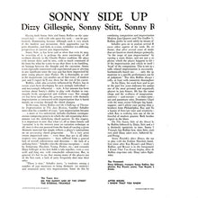 Carica l'immagine nel visualizzatore di Gallery, Dizzy Gillespie / Sonny Stitt / Sonny Rollins : Sonny Side Up (LP, Album, Mono, RE)