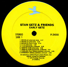 Carica l'immagine nel visualizzatore di Gallery, Stan Getz & Friends : Early Getz (2xLP, Comp)