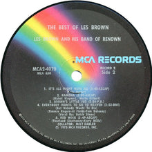 Carica l'immagine nel visualizzatore di Gallery, Les Brown : The Best Of Les Brown (2xLP, Comp)