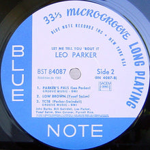 Carica l'immagine nel visualizzatore di Gallery, Leo Parker : Let Me Tell You 'Bout It (LP, Album, RE)