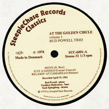 Carica l'immagine nel visualizzatore di Gallery, The Bud Powell Trio : At The Golden Circle Volume 1 (LP, Album)
