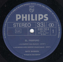 Carica l'immagine nel visualizzatore di Gallery, Gato Barbieri : El Pampero (LP)