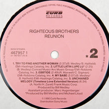 Carica l'immagine nel visualizzatore di Gallery, The Righteous Brothers : Reunion (LP, Comp)