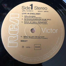Carica l'immagine nel visualizzatore di Gallery, The Sweet : Live In England! (LP, Album)