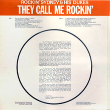 Carica l'immagine nel visualizzatore di Gallery, Rockin' Sidney : They Call Me Rockin' (LP, Comp, Mono)
