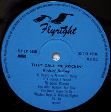 Carica l'immagine nel visualizzatore di Gallery, Rockin' Sidney : They Call Me Rockin' (LP, Comp, Mono)