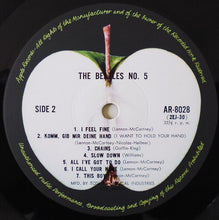 Carica l'immagine nel visualizzatore di Gallery, The Beatles : Beatles No. 5 (LP, Comp, RE)