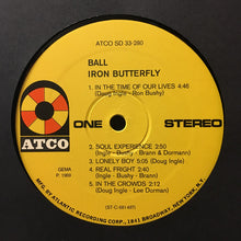 Carica l'immagine nel visualizzatore di Gallery, Iron Butterfly : Ball (LP, Album, Uni)