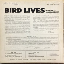Carica l'immagine nel visualizzatore di Gallery, Ira Sullivan And The Chicago Jazz Quintet : Bird Lives (LP, Album)