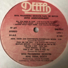 Carica l'immagine nel visualizzatore di Gallery, Royal Philharmonic Orchestra : Plays The Beatles 20th Anniversary Concert (LP)