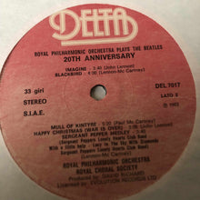 Carica l'immagine nel visualizzatore di Gallery, Royal Philharmonic Orchestra : Plays The Beatles 20th Anniversary Concert (LP)