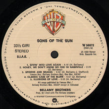 Carica l'immagine nel visualizzatore di Gallery, Bellamy Brothers : Sons Of The Sun (LP, Album)