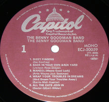 Carica l'immagine nel visualizzatore di Gallery, The Benny Goodman Band : The Benny Goodman Band (LP, Album, Mono, RE)