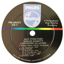 Carica l'immagine nel visualizzatore di Gallery, Howard Rumsey's Lighthouse All-Stars : Jazz Structures (LP)
