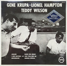 Carica l'immagine nel visualizzatore di Gallery, Gene Krupa • Lionel Hampton • Teddy Wilson : Gene Krupa • Lionel Hampton • Teddy Wilson (LP, Album, RE)