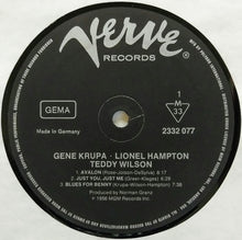 Carica l'immagine nel visualizzatore di Gallery, Gene Krupa • Lionel Hampton • Teddy Wilson : Gene Krupa • Lionel Hampton • Teddy Wilson (LP, Album, RE)