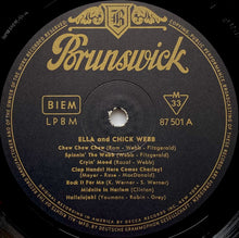 Carica l'immagine nel visualizzatore di Gallery, Ella Fitzgerald And Chick Webb : Ella And Chick Webb 1937/1939 (LP, Comp, Mono)