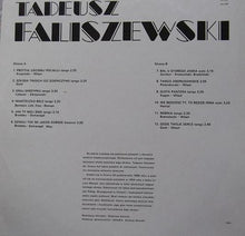 Carica l'immagine nel visualizzatore di Gallery, Tadeusz Faliszewski : Piosenki Z Lat Dwudziestych I Trzydziestych (LP)