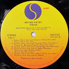Carica l'immagine nel visualizzatore di Gallery, Focus (2) : Moving Waves (LP, Album, Pre)