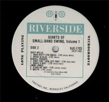 Carica l'immagine nel visualizzatore di Gallery, Various : Giants Of Small-Band Swing Volume 1 (LP, Comp, Ltd, RE, RM)