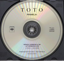 Carica l'immagine nel visualizzatore di Gallery, Toto : Pamela (CD, Single, Promo)