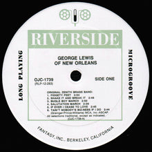 Carica l'immagine nel visualizzatore di Gallery, George Lewis (2) With Eclipse Alley Five And The Original Zenith Brass Band : George Lewis Of New Orleans (LP, Comp, Mono, Ltd, RE, RM)