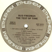 Carica l'immagine nel visualizzatore di Gallery, Bud Freeman Featuring Ruby Braff : The Test Of Time (LP, Album, RE)