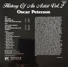 Carica l'immagine nel visualizzatore di Gallery, Oscar Peterson : History Of An Artist Vol. 2 (LP, Album, Comp)