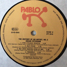 Carica l'immagine nel visualizzatore di Gallery, Oscar Peterson : History Of An Artist Vol. 2 (LP, Album, Comp)
