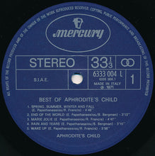 Carica l'immagine nel visualizzatore di Gallery, Aphrodite's Child : Best Of Aphrodite's Child (LP, Comp)