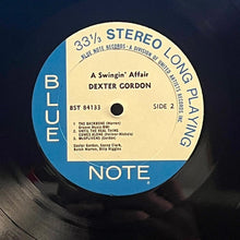 Carica l'immagine nel visualizzatore di Gallery, Dexter Gordon : A Swingin' Affair (LP, Album, RE, UA )