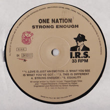 Carica l'immagine nel visualizzatore di Gallery, One Nation (3) : Strong Enough (LP, Album)
