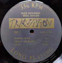 Carica l'immagine nel visualizzatore di Gallery, The Cecil Taylor Quartet : Jazz Advance (LP, Album, Mono, Ltd, RE)