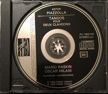Carica l'immagine nel visualizzatore di Gallery, Mario Raskin, Oscar Milani : Piazzolla:  Tangos Pour 2 Clavecins / For 2 Harpsichords (CD)
