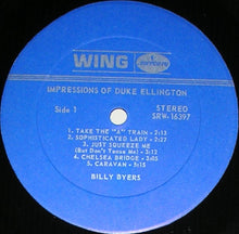 Carica l'immagine nel visualizzatore di Gallery, Billy Byers : Impressions Of Duke Ellington (LP, Album, RE)