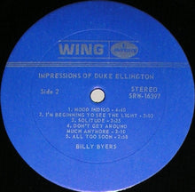Carica l'immagine nel visualizzatore di Gallery, Billy Byers : Impressions Of Duke Ellington (LP, Album, RE)