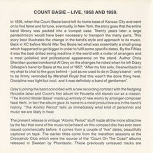 Carica l'immagine nel visualizzatore di Gallery, Count Basie : Live 1958 And 1959 (CD, Album)