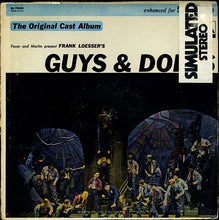 Carica l'immagine nel visualizzatore di Gallery, Feuer & Martin Present Frank Loesser, "Guys & Dolls" Original Broadway Cast : Guys & Dolls: A Musical Fable Of Broadway (LP, Album, RE)